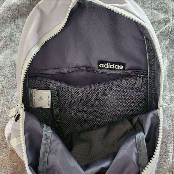 Adidas Mini lavender  bagpack - Picture 3 of 3
